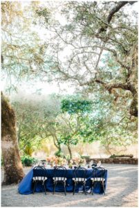wedding table setting inspiration at beltane ranch