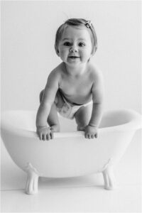 Sonoma County Baby Studio Portrait SEssion