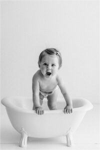Sonoma County Baby Studio Portrait SEssion
