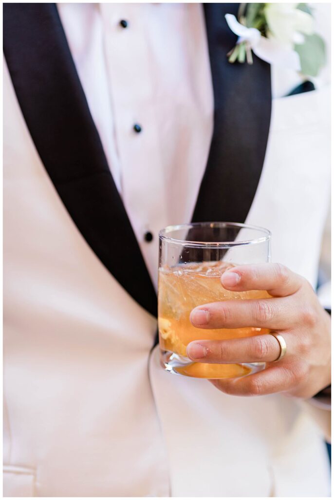 Cocktail hour at Vintners Inn Wedding