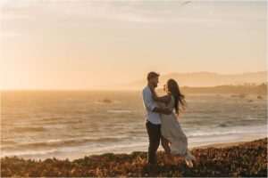 Sonoma County engagement session at bodega bay