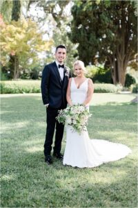 Couples portraits at Park Winters Wedding