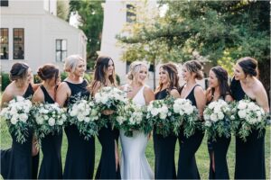 Bridal Party Portraits at Park Winters Wedding