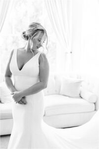 Bride getting ready at Park Winters Wedding