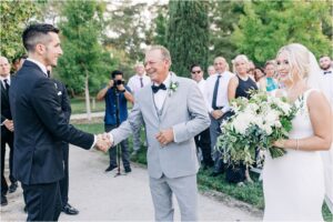 Ceremony at Park Winters Wedding