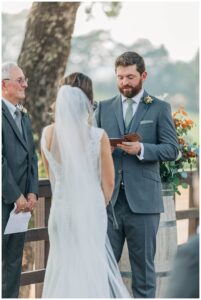Ceremony at B.R Cohn Winery Sonoma