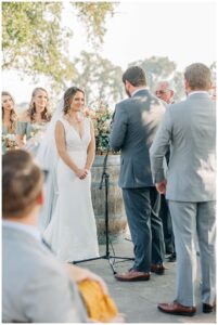 Ceremony at B.R Cohn Winery Sonoma