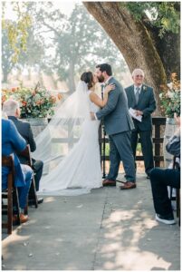 Ceremony at B.R Cohn Winery Sonoma