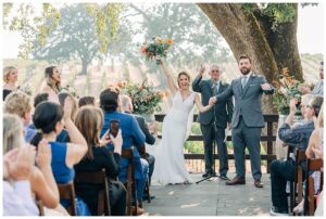 Ceremony at B.R Cohn Winery Sonoma