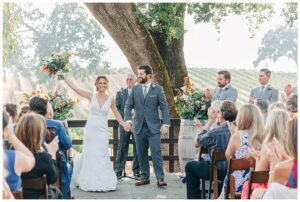 Ceremony at B.R Cohn Winery Sonoma