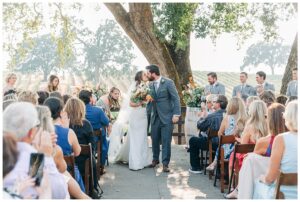 Ceremony at B.R Cohn Winery Sonoma