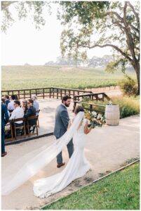 Ceremony at B.R Cohn Winery Sonoma