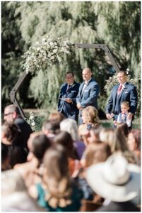 Real Ceremony at Olympias Valley Estate Petaluma by Sonoma County wedding photographer Kimberly Macdonald