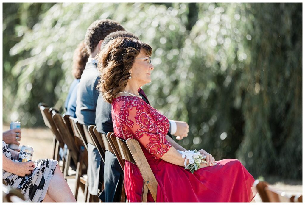 Real Ceremony at Olympias Valley Estate Petaluma by Sonoma County wedding photographer Kimberly Macdonald