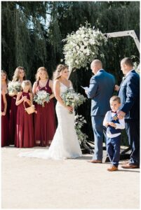 Real Ceremony at Olympias Valley Estate Petaluma by Sonoma County wedding photographer Kimberly Macdonald