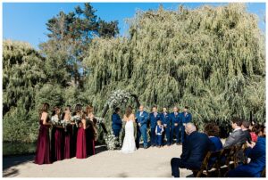Real Ceremony at Olympias Valley Estate Petaluma by Sonoma County wedding photographer Kimberly Macdonald