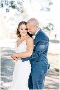 Couples portraits at Olympias Valley Estate Wedding in Petaluma by Petaluma Wedding Photographer Kimberly Macdonald