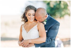Couples portraits at Olympias Valley Estate Wedding in Petaluma by Petaluma Wedding Photographer Kimberly Macdonald