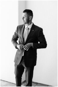 Grooms portraits at The Lodge at Sonoma