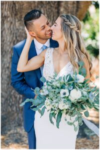 Bride and groom portraits at The Lodge at Sonoma