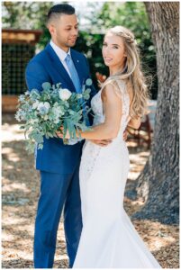 Bride and groom portraits at The Lodge at Sonoma