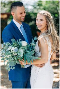 Bride and groom portraits at The Lodge at Sonoma