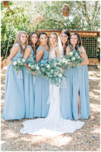 Wedding Party Portraits at The Lodge at Sonoma