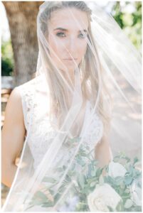 Bridal portraits at The Lodge at Sonoma