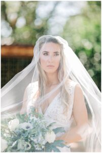 Bridal portraits at The Lodge at Sonoma