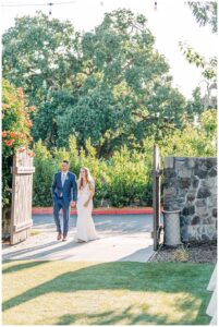 Reception site at The Lodge at Sonoma