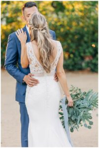 Sunset couples portraits at The Lodge at Sonoma