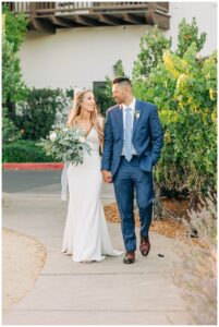 Sunset couples portraits at The Lodge at Sonoma