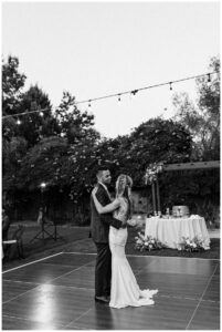 Reception at The Lodge at Sonoma