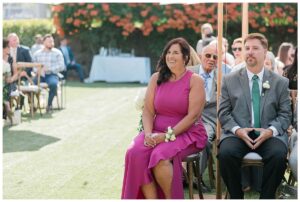 Wedding ceremony at The Lodge at Sonoma