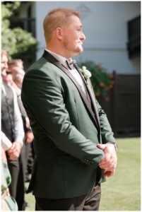 Wedding ceremony at The Lodge at Sonoma