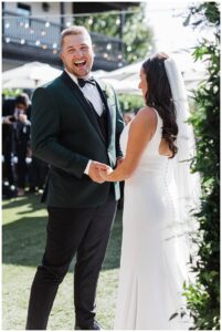 Wedding ceremony at The Lodge at Sonoma