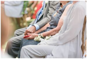 Wedding ceremony at The Lodge at Sonoma