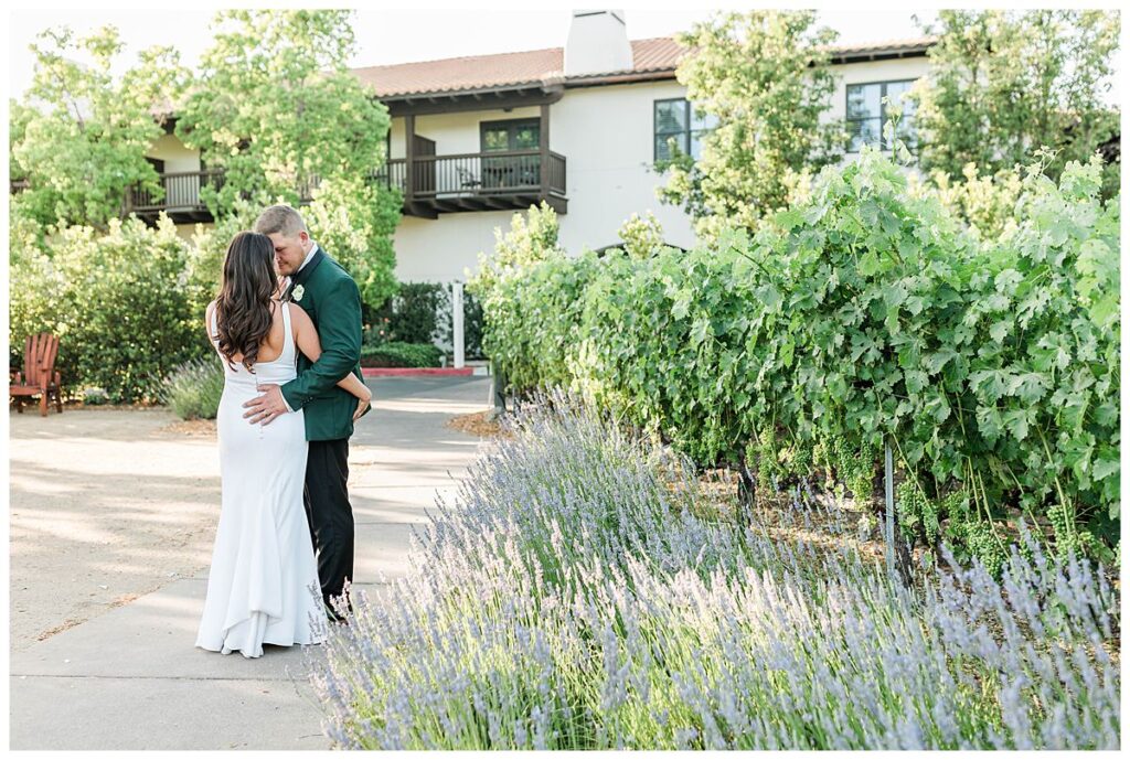 Bride and groom portraits at The Lodge at Sonoma 