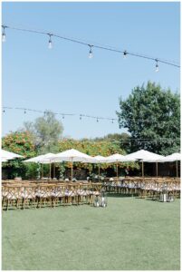 Wedding ceremony at The Lodge at Sonoma