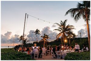 Wedding reception at Dreams Tulum