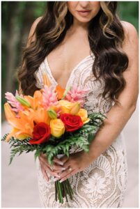 bridal portraits at Mexico destination wedding