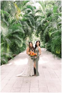 Bridesmaids at Tulum Wedding