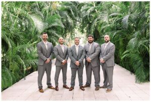 Groomsmen at Tulum wedding
