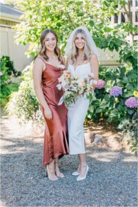 Bridesmad portrait at Bay Area wedding