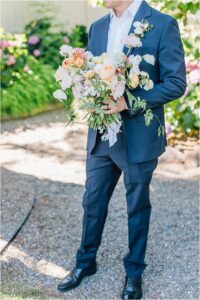 Groom portrait at Bay Area wedding