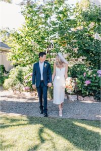 Couples portrait at Bay Area wedding