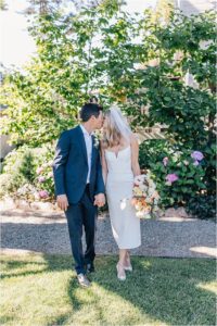 Couples portrait at Bay Area wedding