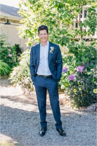 Grooms portrait at Bay Area wedding