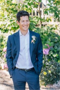 Grooms portrait at Bay Area wedding