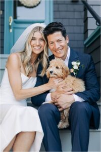 Bride and Groom Portraits at SF Bay Area Wedding